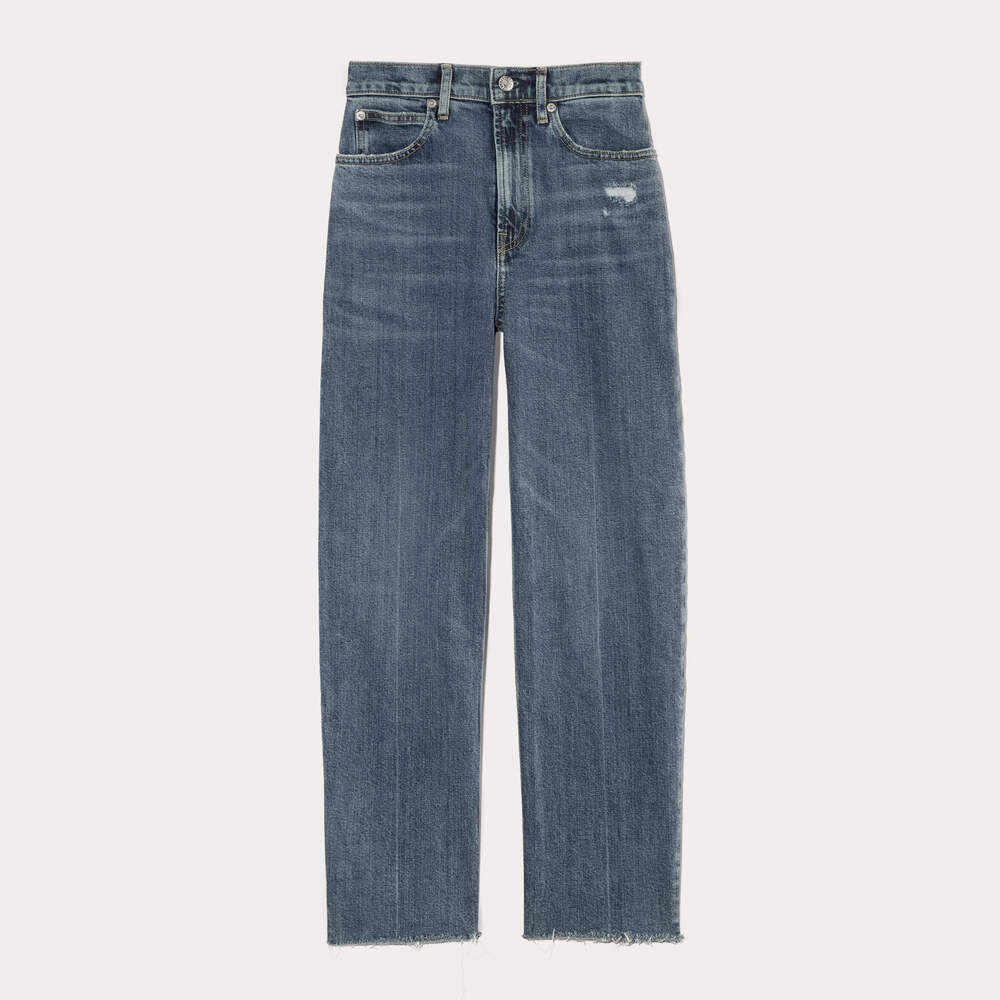 Everlane Women's Way-High® Jean in Distressed, Size 35